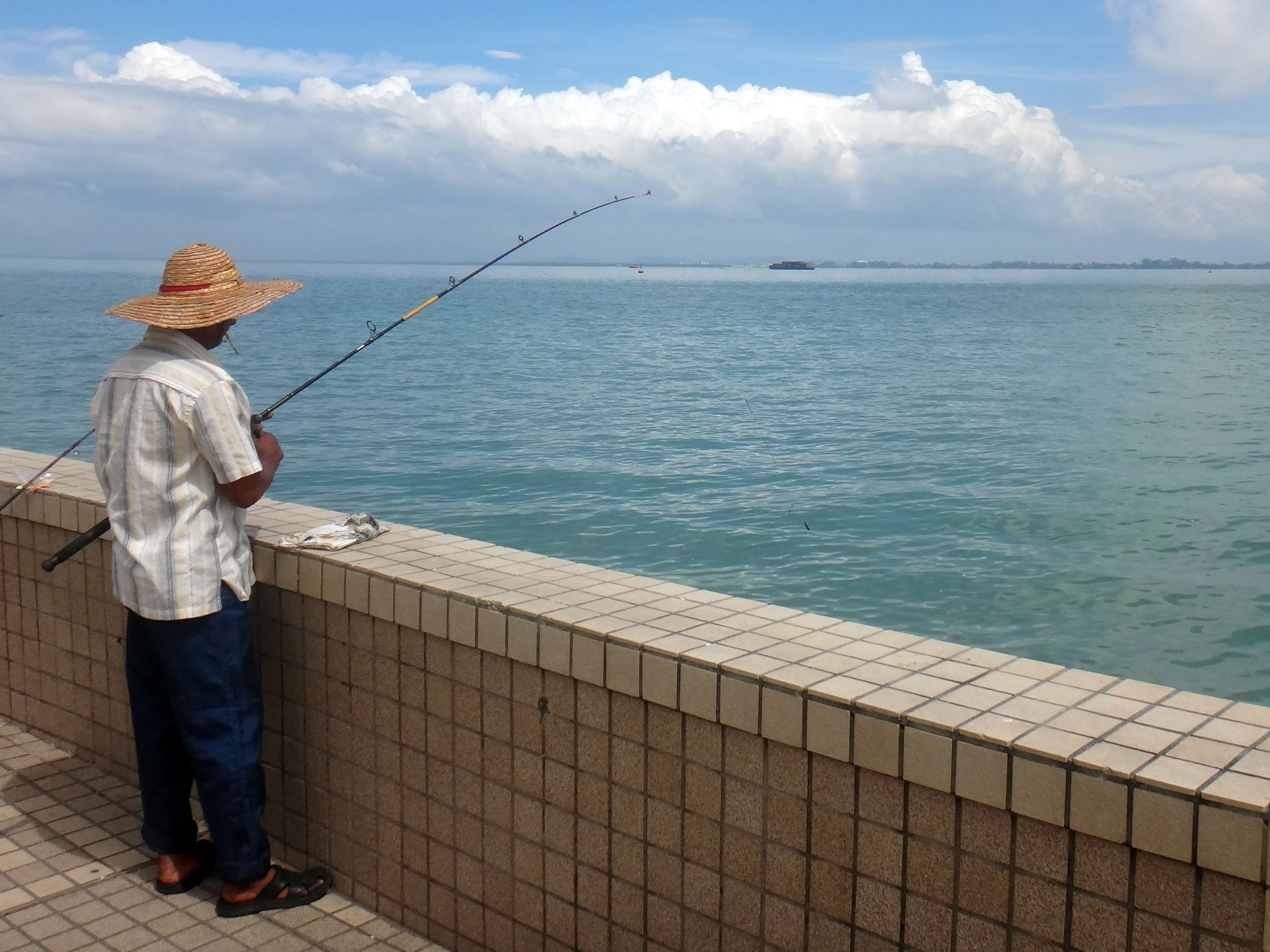 Fisherman in Penang