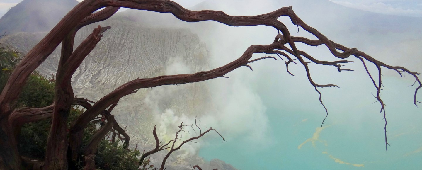 Crater of Mount Ijen