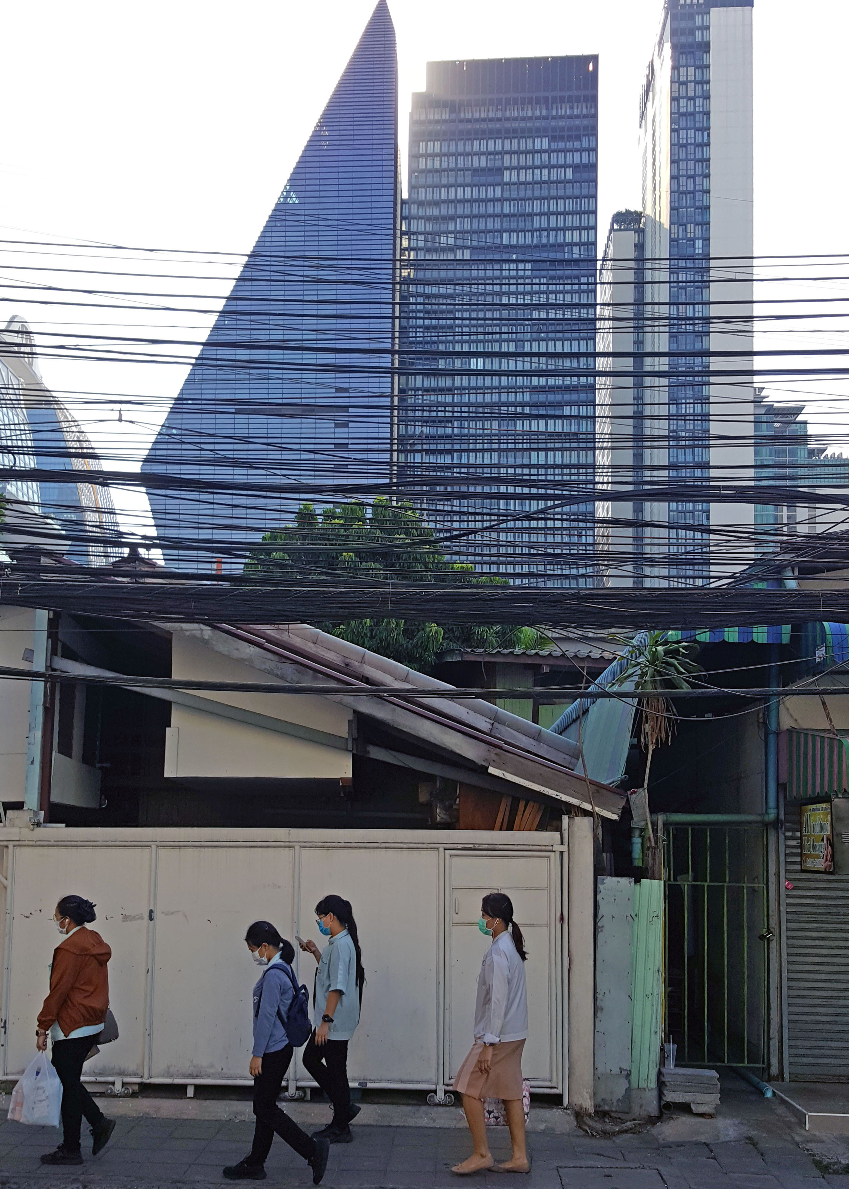 Skyscrapers of Phloen Chit, Bangkok