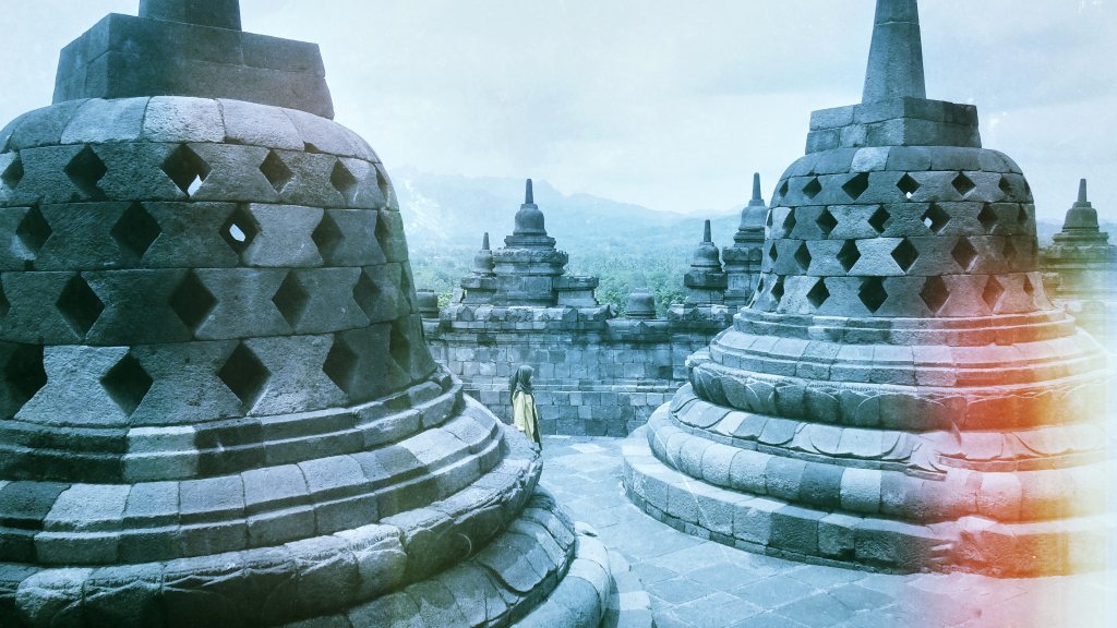 Borobudur temple, Java, Indonesia
