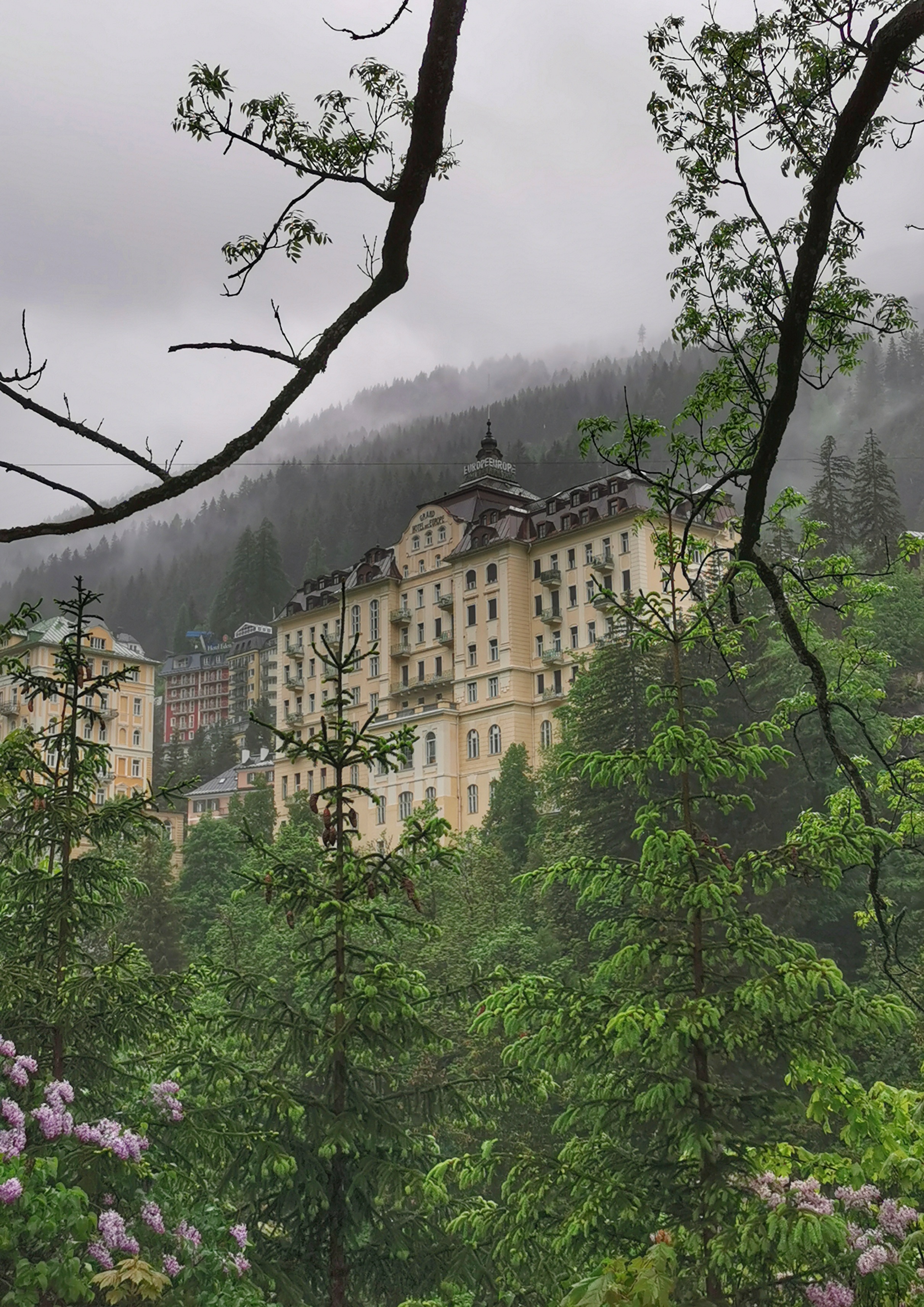 The famous Grand Hotel de l'Europe in Bad Gastein