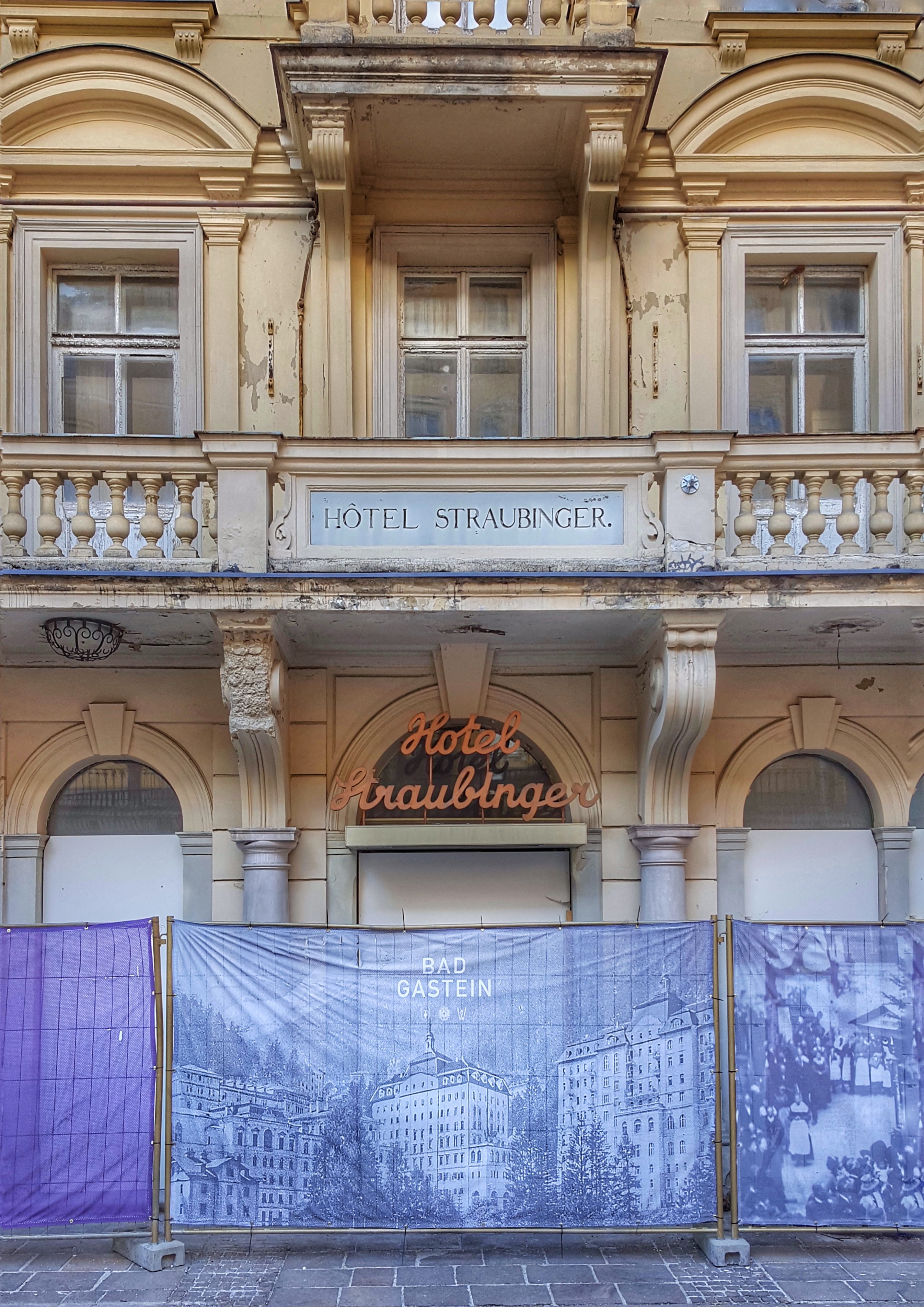 Former Hotel Straubinger in Bad Gastein