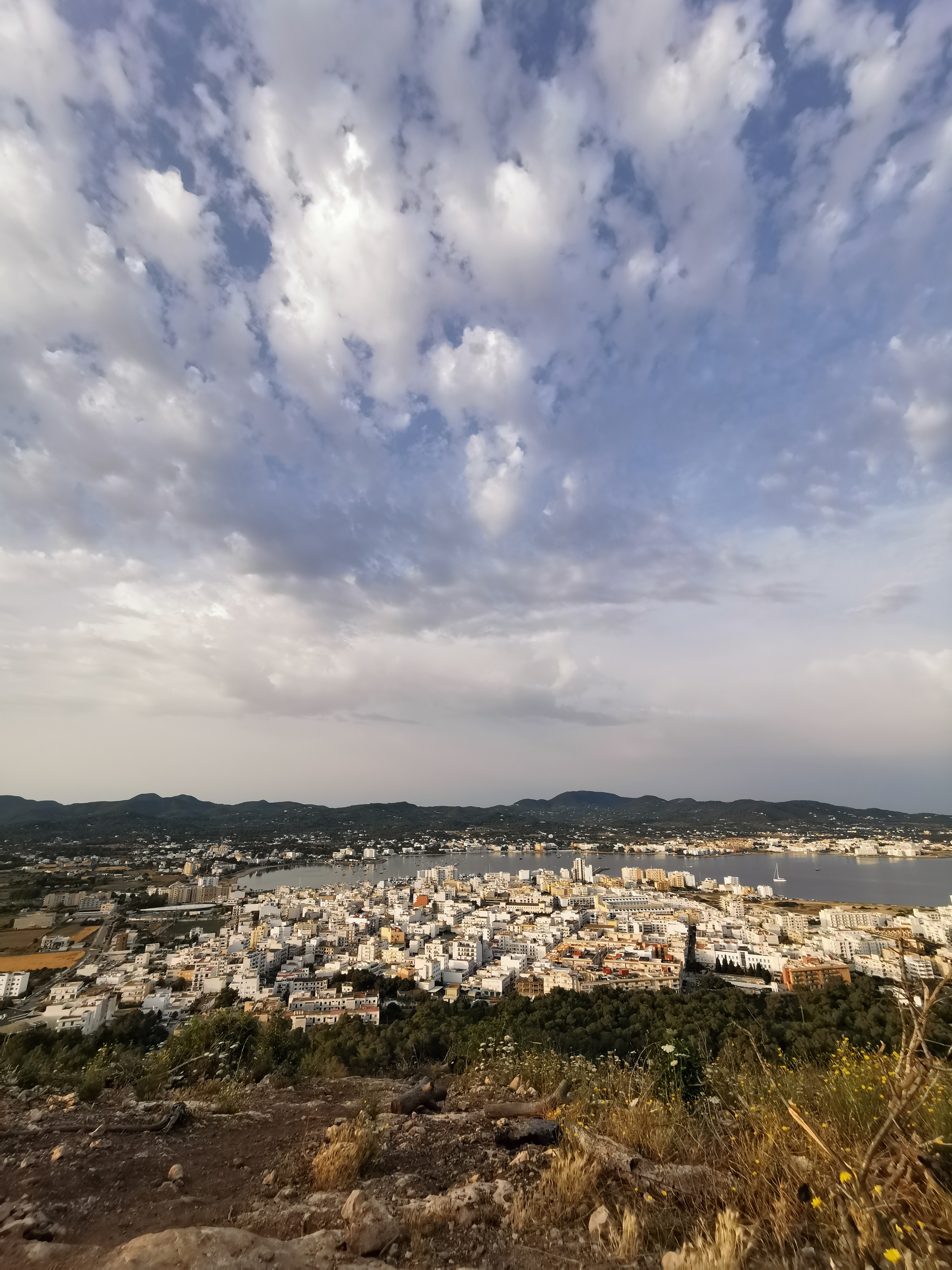 Panorama of Sant Antoni, Ibiza
