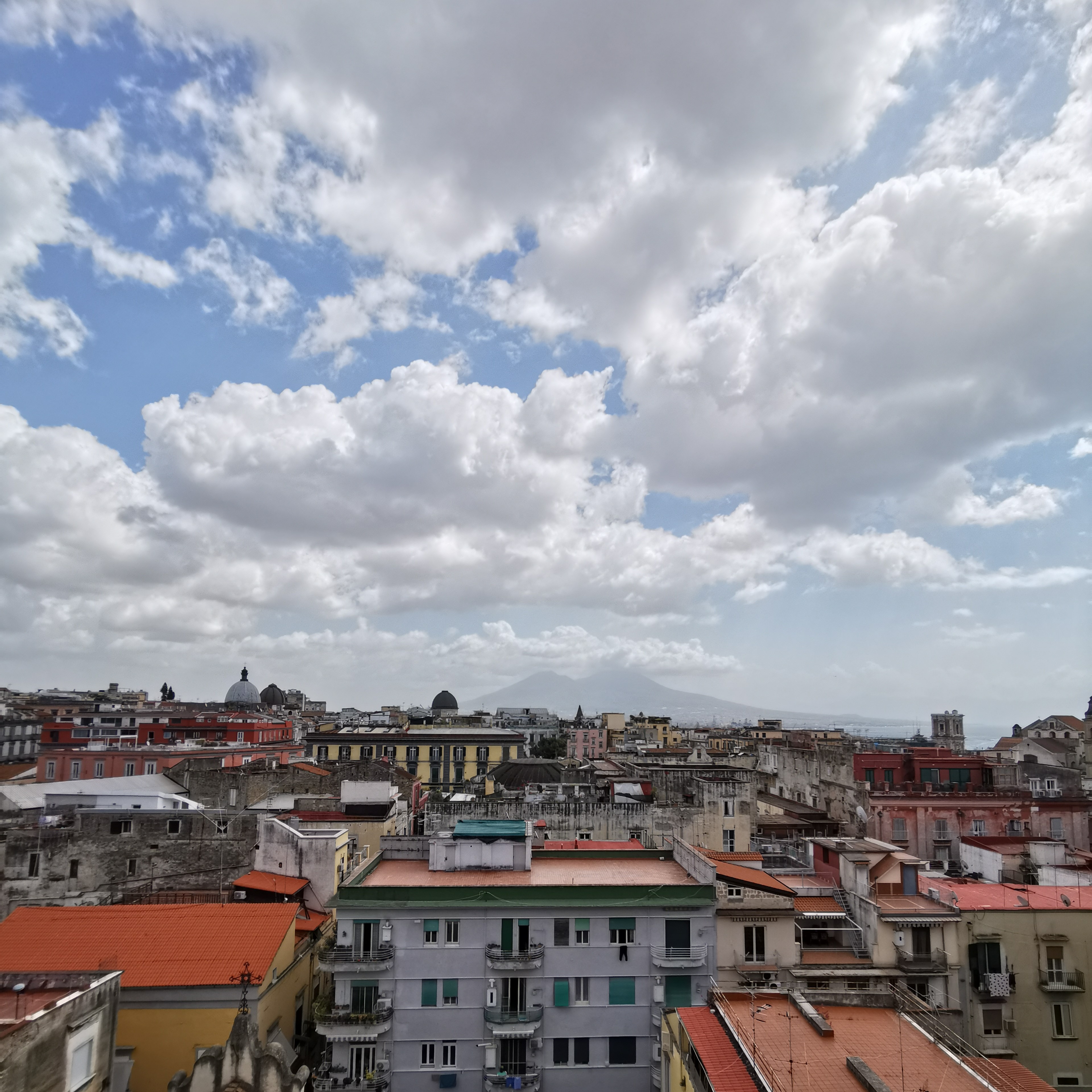 View over the rooftops of Naples