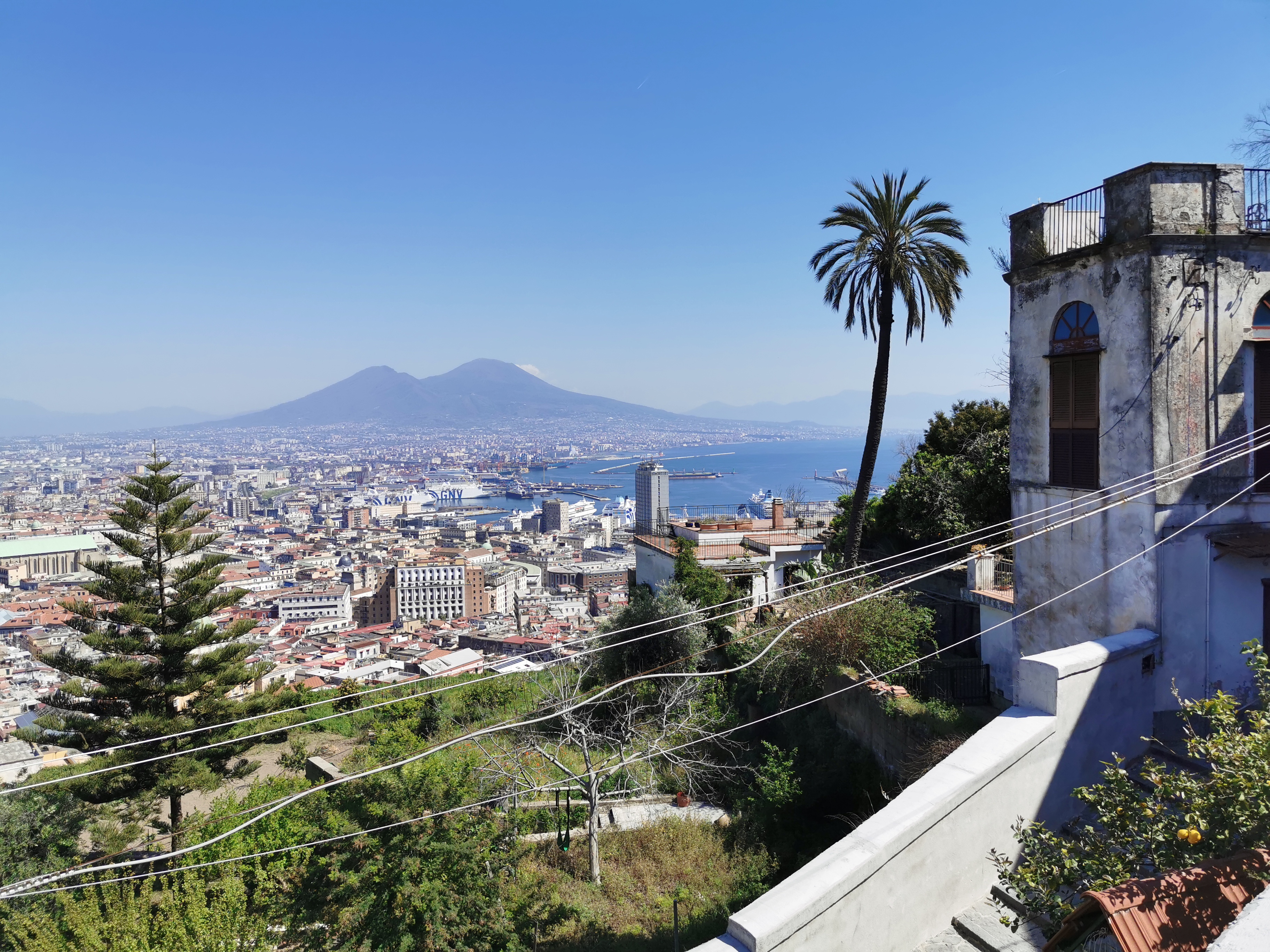 Naples seen from Vomero